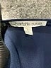 Charlotte Russe Solid Blue Romper Size L - photo 4