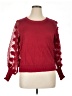 Absolutely Famous Red Pullover Sweater Size 1X - photo 1