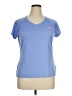 The North Face 100% Polyester Blue Active T-Shirt Size XL - photo 1