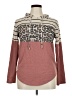 Unbranded Animal Print Brown Pullover Sweater Size XL - photo 1