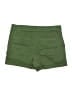J.Crew Solid Green Khaki Shorts Size 14 - photo 2