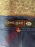 One 5 One Solid Blue Casual Pants Size 14 - photo 4