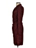 Express 100% Polyester Burgundy Cocktail Dress Size 1 - 2 - photo 5
