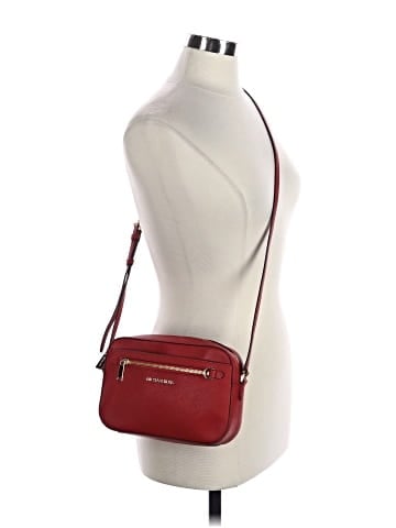MICHAEL Michael Kors Leather Crossbody Bag (view 2)