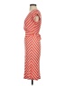 Gilli Stripes Orange Casual Dress Size S - photo 5