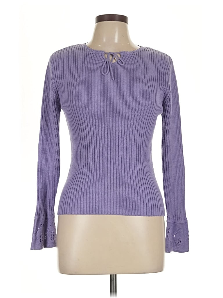 Pre-owned Xhilaration Pullover Sweater In Purple