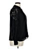 Ultra Pink 100% Polyester Black Long Sleeve Blouse Size XL - photo 4