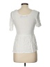 Vero Moda White Short Sleeve Blouse Size L - photo 2