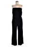 Ann Taylor LOFT 100% Polyester Solid Black Jumpsuit Size M (petite) - photo 1