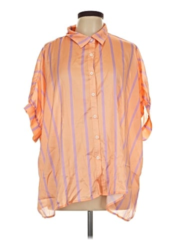 Umgee Short Sleeve Blouse (view 1)