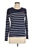 J.Crew Collection Blue Long Sleeve T-Shirt Size M - photo 1