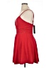 Trixxi Solid Red Cocktail Dress Size XL - photo 5