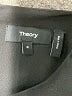 Theory Solid Black Cocktail Dress Size 8 - photo 7