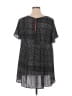 Apt. 9 100% Polyester Black Short Sleeve Blouse Size 1X - photo 2