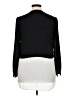 ASOS 100% Polyester Color Block Black 3/4 Sleeve Blouse Size 10 - photo 2
