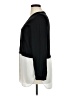 ASOS 100% Polyester Color Block Black 3/4 Sleeve Blouse Size 10 - photo 5