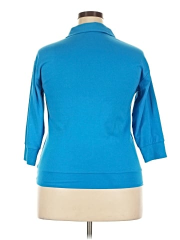 Vicki Wayne Long Sleeve Polo (view 2)