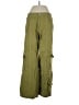 Zara 100% Cotton Green Cargo Pants Size S - photo 1