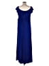 Xscape Solid Blue Cocktail Dress Size 22 - photo 2