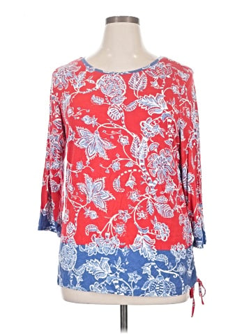 Ruby Rd. 3/4 Sleeve Blouse (view 1)