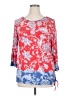 Ruby Rd. Red 3/4 Sleeve Blouse Size XL - photo 1