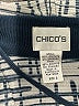 Chico's Print Blue Jacket Size XL (3) - photo 3