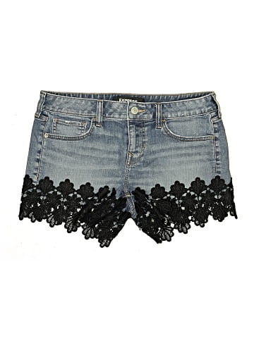 Express Denim Shorts (view 1)