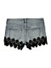 Express Blue Denim Shorts Size 8 - photo 2
