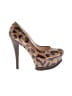 Casadei Animal Print Brown Heels Size 6 - photo 1