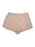 Girlfriend Collective 100% Polyester Solid Tan Athletic Shorts Size L - photo 1