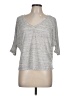 Bella Gray 3/4 Sleeve T-Shirt Size L - photo 1