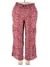Maurices 100% Rayon Hearts Red Casual Pants Size XXL - photo 1