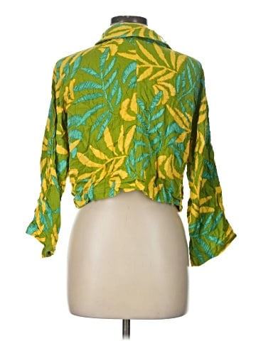 Haute Hippie 3/4 Sleeve Button-Down Shirt (view 2)