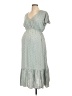 Assorted Brands 100% Rayon Green Casual Dress Size Lg Maternity - photo 1