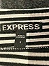 Express Stripes Black Casual Skirt Size 8 - photo 4