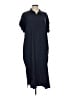 Chico's 100% Modal Blue Casual Dress Size Lg (2) - photo 1