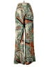 Zara Paisley Orange Casual Pants Size M - photo 1