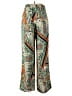 Zara Paisley Orange Casual Pants Size M - photo 2