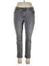 Additions by Chico's Chevron-herringbone Gray Jeans Size Med (1.5) - photo 1