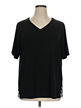 Susan Graver Short Sleeve Top