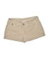 Levi's Solid Tan Khaki Shorts Size 0 - photo 1