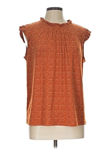 Adrianna Papell Sleeveless T-Shirt (view 1)