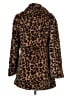 Love Tree 100% Polyester Animal Print Brown Coat Size S - photo 2