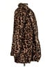 Love Tree 100% Polyester Animal Print Brown Coat Size S - photo 4