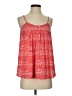 Aqua 100% Polyester Red Sleeveless Blouse Size XS - photo 1