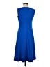 Talbots Outlet Solid Blue Casual Dress Size 6 - photo 2