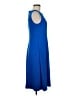 Talbots Outlet Solid Blue Casual Dress Size 6 - photo 4