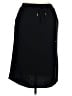Unbranded Solid Black Casual Skirt Size XL - photo 1