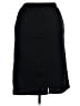 Unbranded Solid Black Casual Skirt Size XL - photo 2