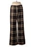 Parallel Plaid Brown Casual Pants Size 8 - photo 1